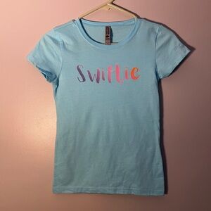 Swiftie Tee - Sky Blue
